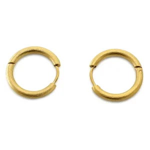 Golden Hoop Earrings