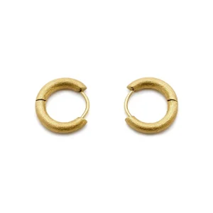 Aretes Golden Hoops