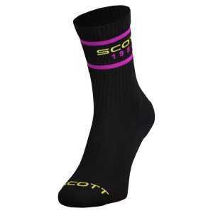 CALCETIN RETRO Scott CASUAL CREW Color Black