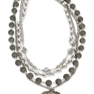 Collar Embossed Heart