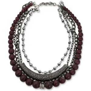Collar Wine Beads