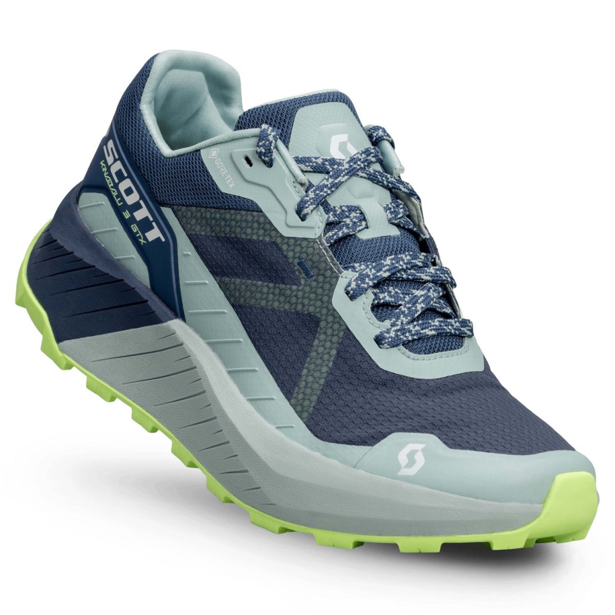 ZAPATILLAS WS KINABALU 3 GTX Color Metal Blue/fresh Green - Imagen 3