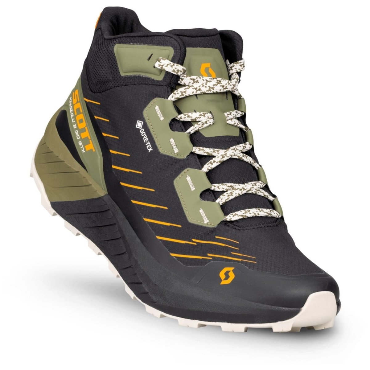Zapatillas Kinabalu 3 Mid GTX Color: Black/fir Green - Imagen 3