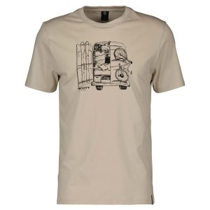 Camiseta Ms Man Casual Ss Color Dust White