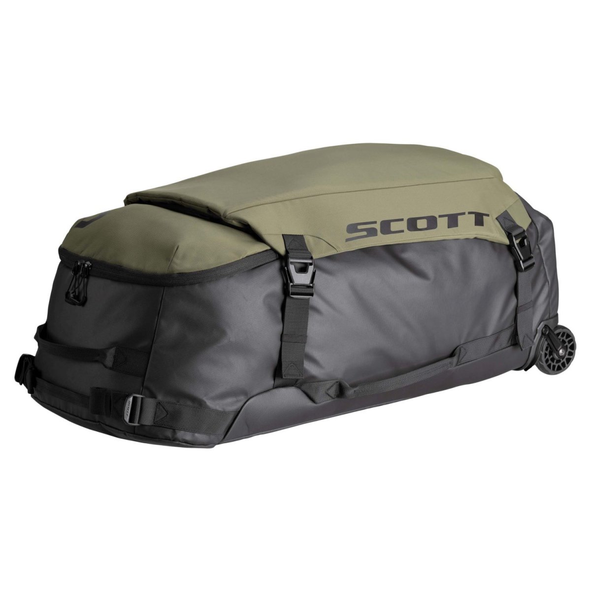 Bolsa Duffle Travel Wheel 110 SCOTT Color Douglas Green/black - Imagen 3