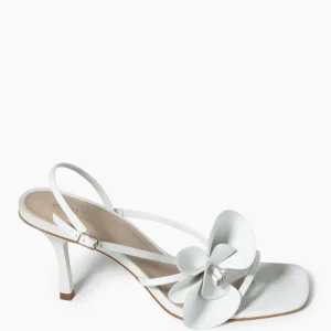 Sandalia Leather Flower