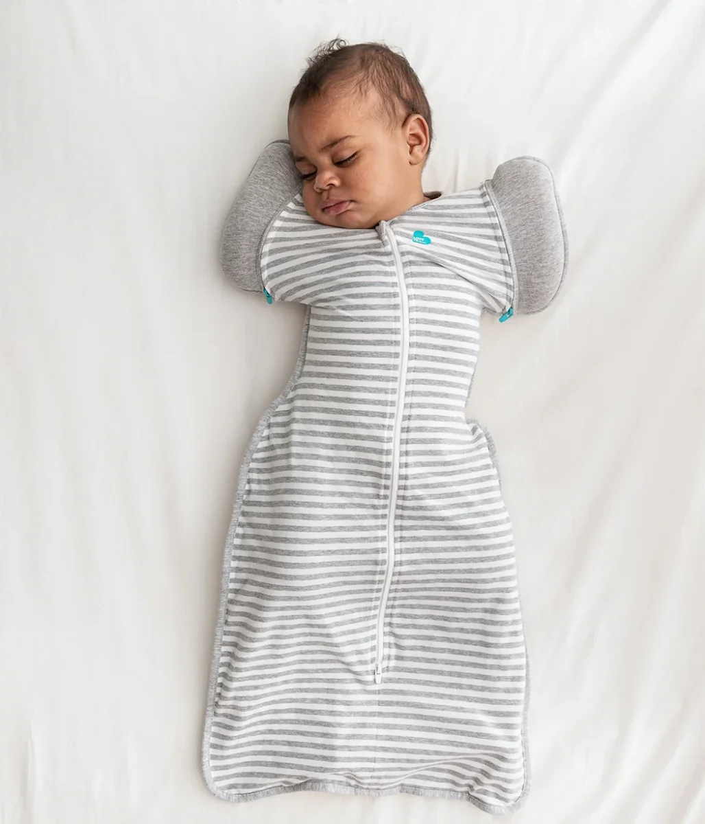 Swaddle Up™ Bolsa de transición 1.0 TOG Algodón Gris - Imagen 2