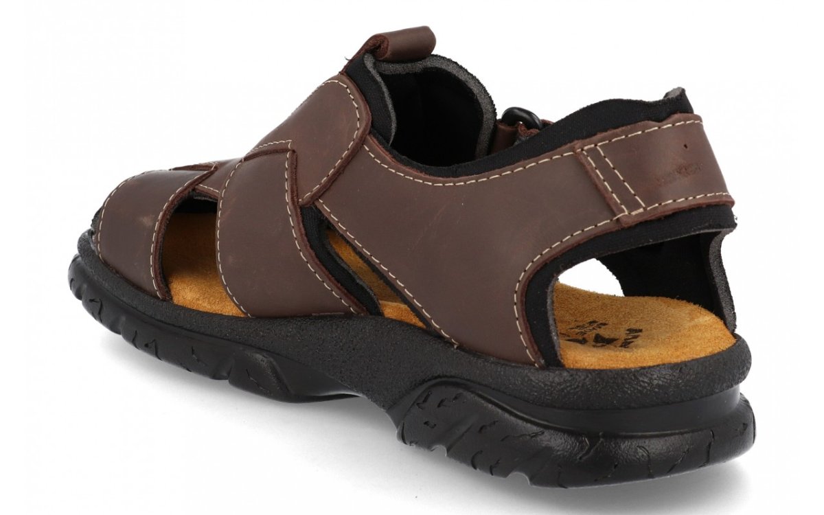 Sandalia de piel para hombre modelo 47 - Imagen 3