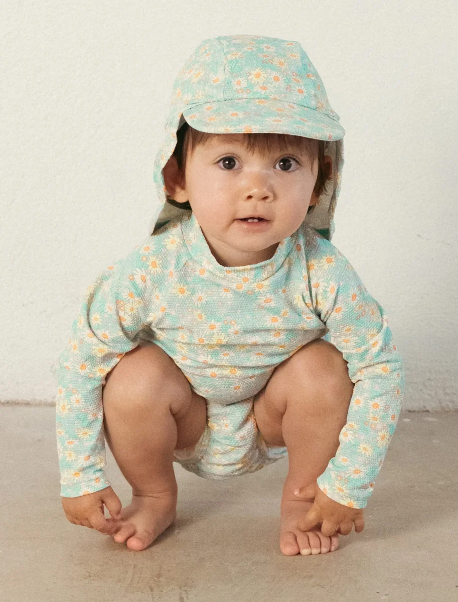 Gorrita Flap Floral - WATERLEMON - Imagen 4