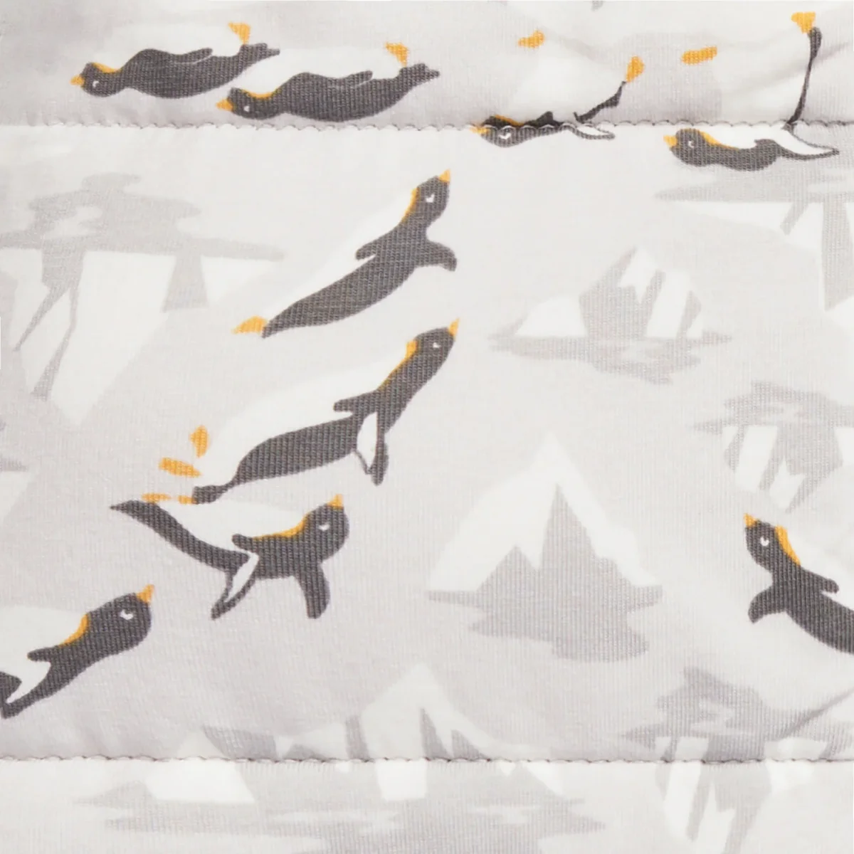 Swaddle Up™ Traje de transición 3.5 TOG Algodón Gris Penguin Parade - Imagen 4