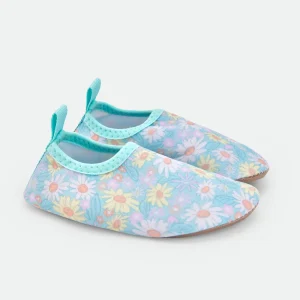 Escarpin Floral- WATERLEMON