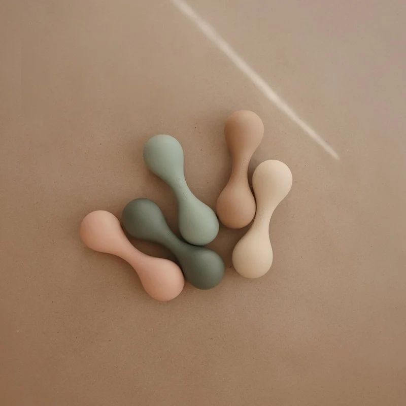 Sonajero silicona bebé - MUSHIE - Imagen 5