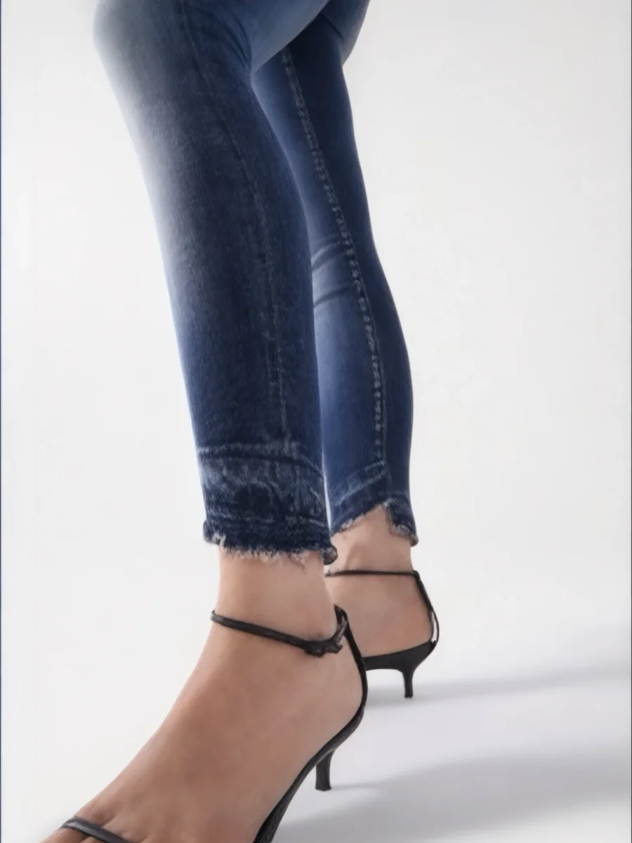 VAQUEROS FAITH PUSH IN CROPPED LAVADO PREMIUM - Imagen 5