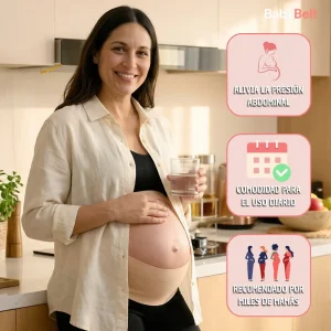 Banda de Soporte para Embarazo BabyBelt- Sistema de Soble Zona