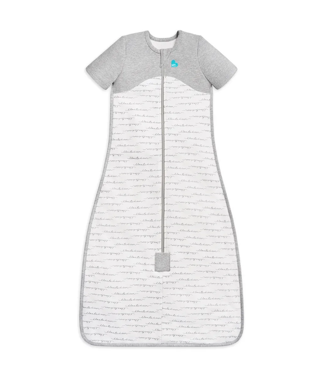 Saco de Dormir Manga Corta 1.0 TOG Algodón Orgánico Blanco Dreamer - Imagen 3
