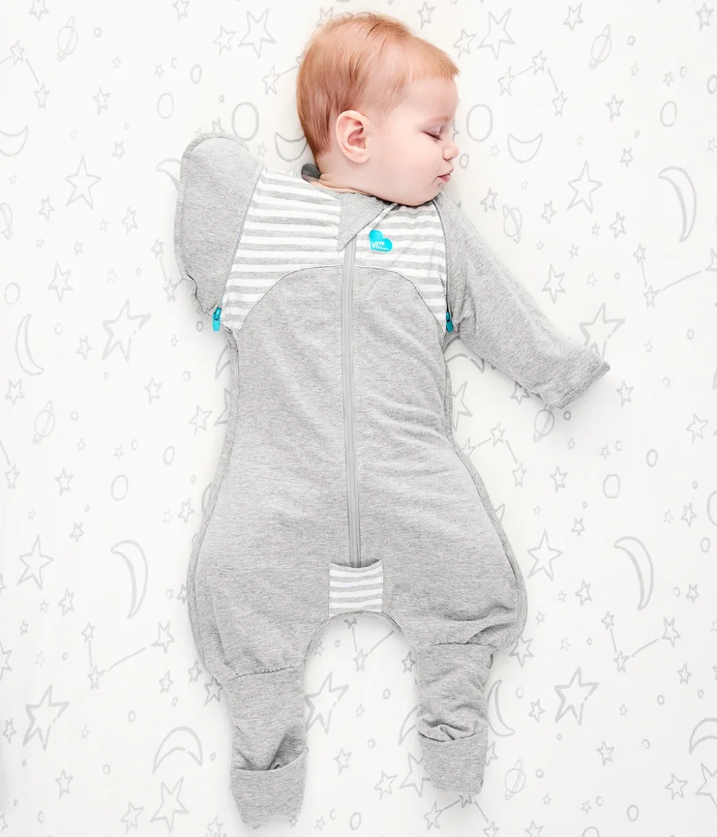 Swaddle Up™ Traje de transición 1.0 TOG Algodón Gris - Imagen 6