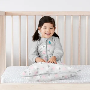Saco de dormir 2,5 TOG Algodón orgánico/Lana merina Oveja rosa