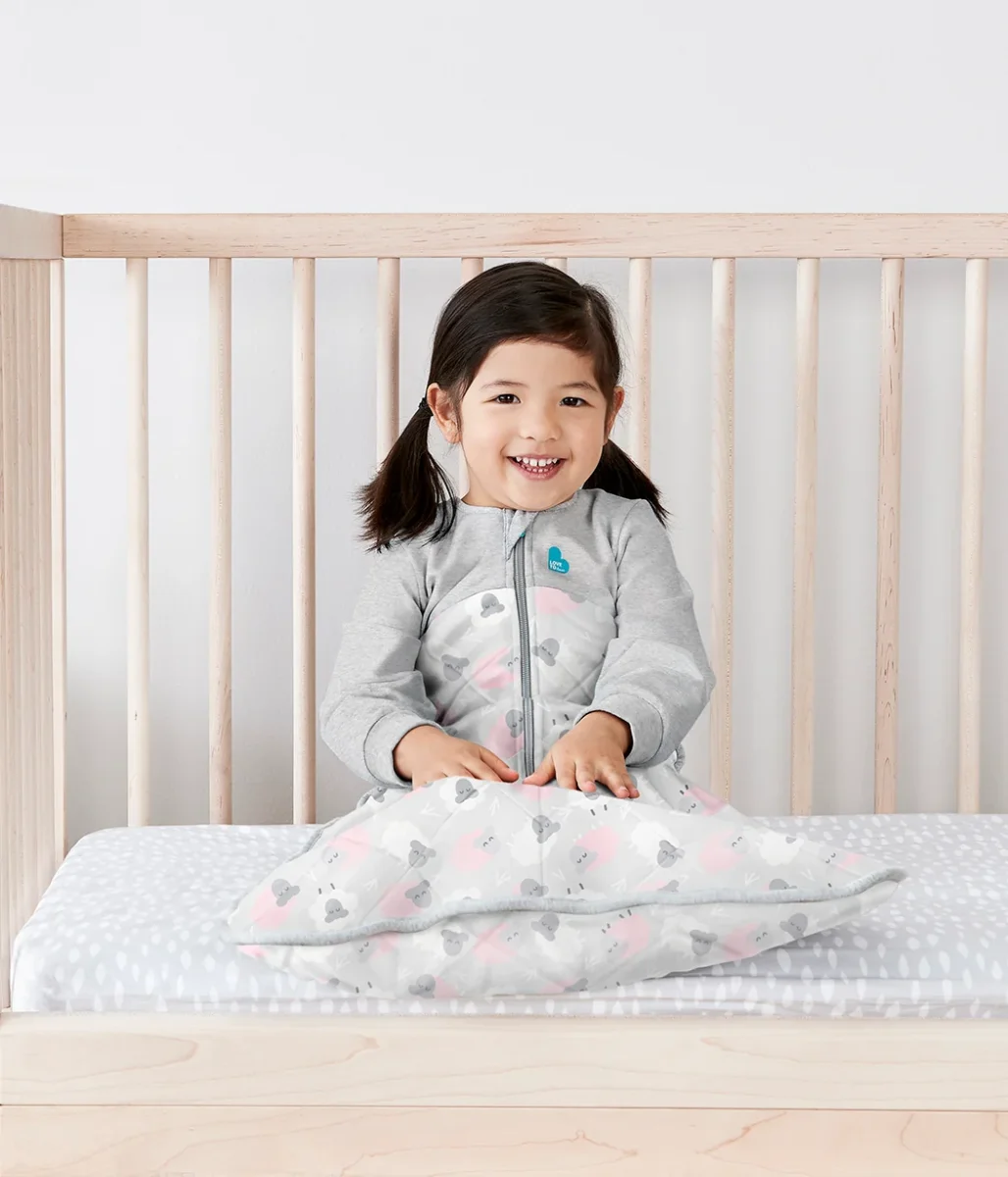 Saco de dormir 2,5 TOG Algodón orgánico/Lana merina Oveja rosa