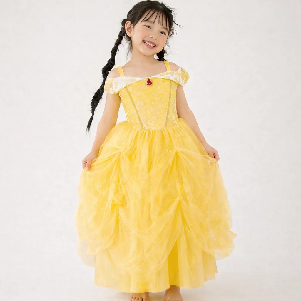 Disfraz de princesa Velvet de Bella Amarillo- GREAT PRETENDERS - Imagen 2