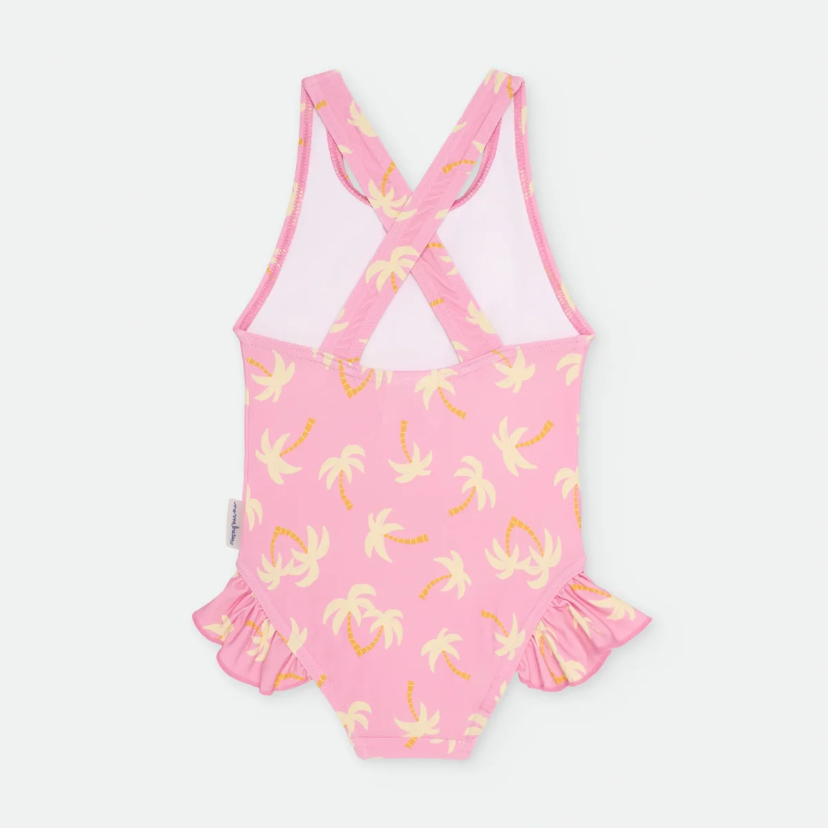 Bañador entero Rosa con Palmeras- WATERLEMON - Imagen 3