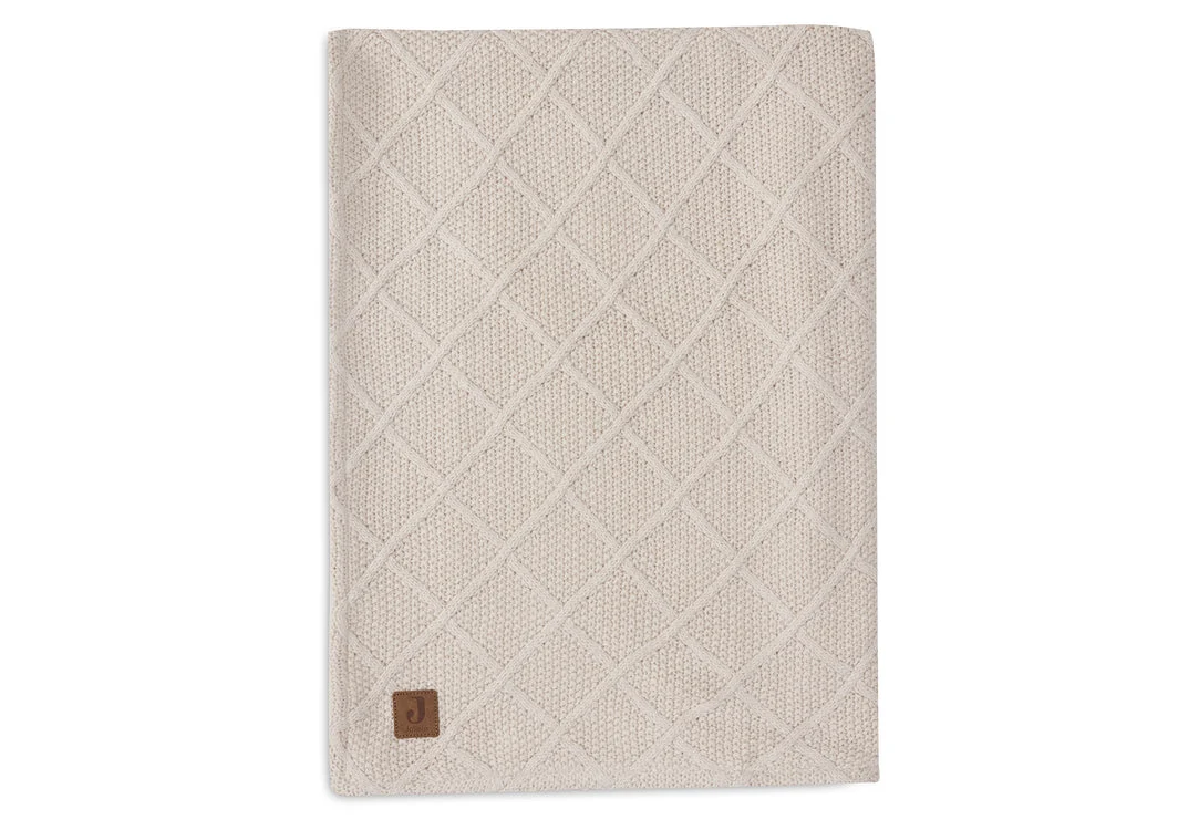 Manta cuna forro polar Check Knit- JOLLEIN - Imagen 3