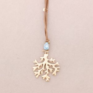 COLLAR CORAL AZUL
