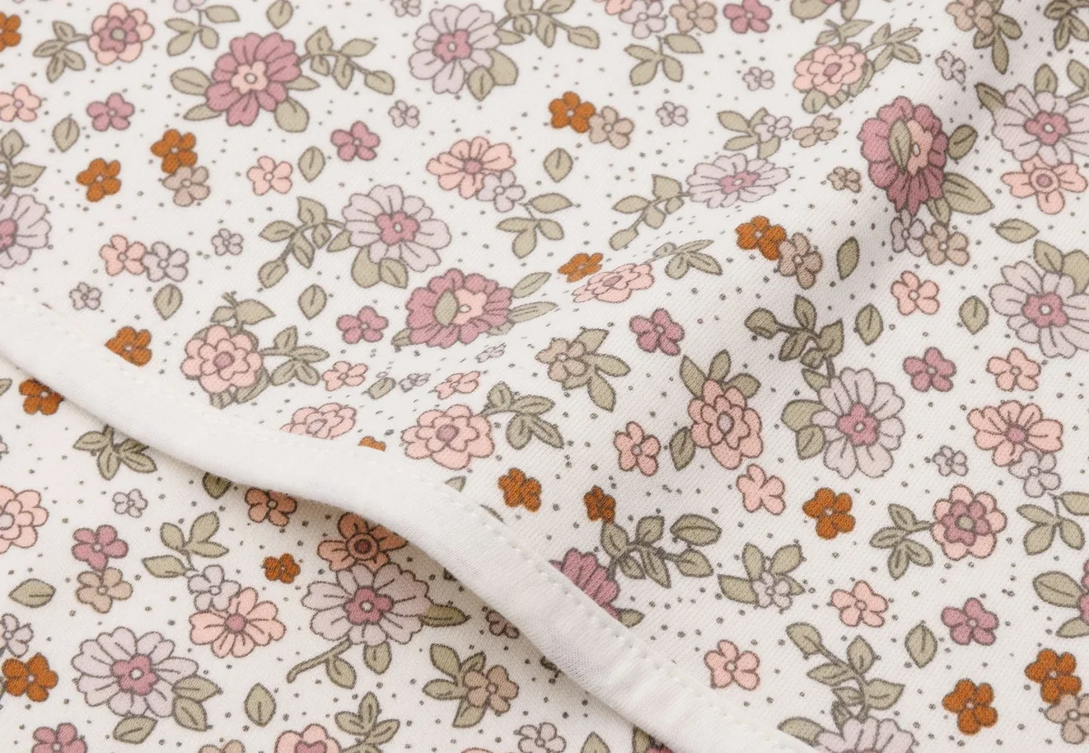 Manta de punto flores liberty- JOLLEIN - Imagen 5