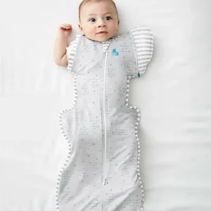 Swaddle Up™ Bolso de Transición 0.2 TOG Algodón Gris Eres Mi