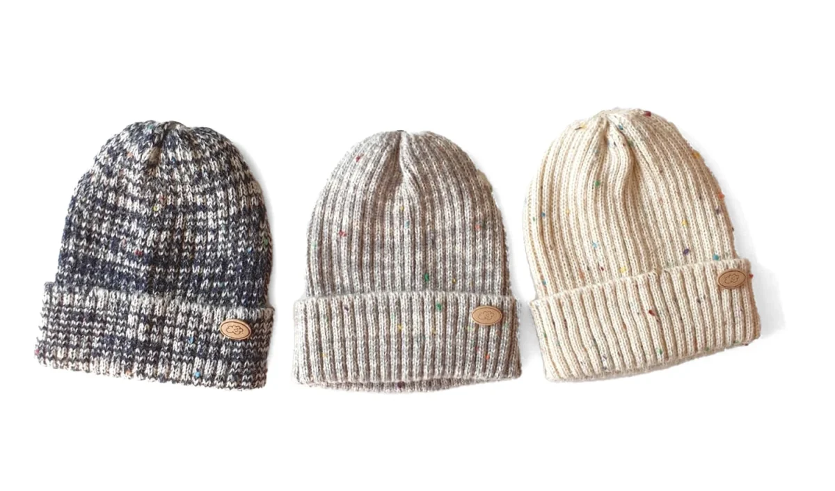Gorro canalé jaspeado con pompones intercambiables - MONNUAGE - Imagen 7