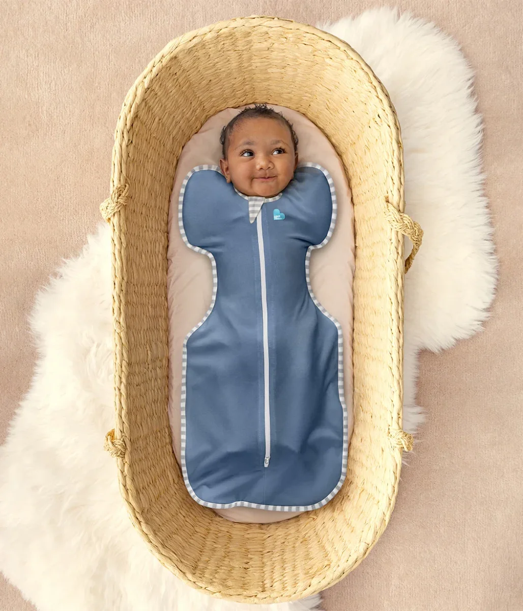 Swaddle Up™ 1.0 TOG Algodón Dusty Blue Daydream - Imagen 5