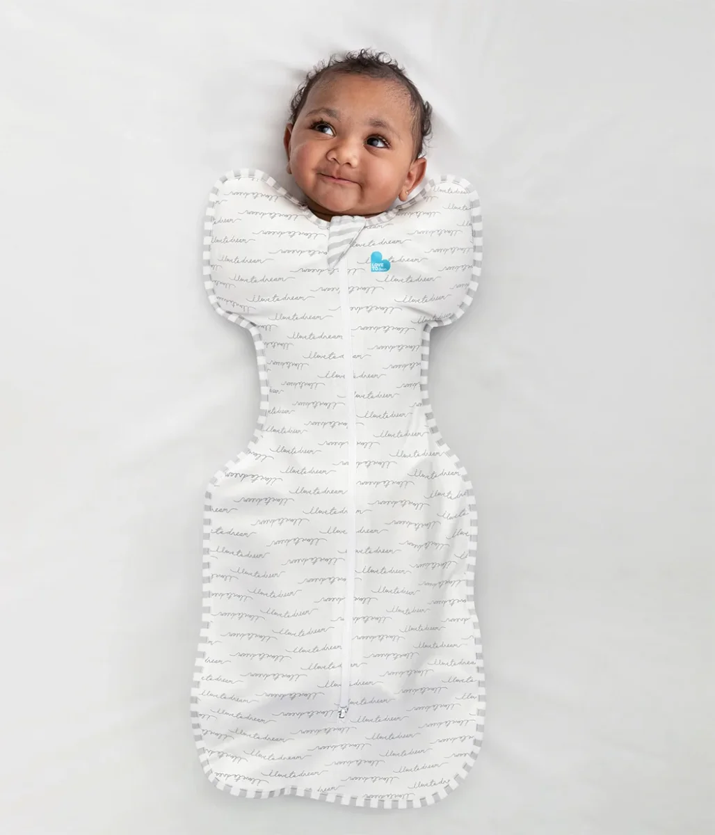 Swaddle Up™ 1.0 TOG Algodón Blanco Dreamer - Imagen 7
