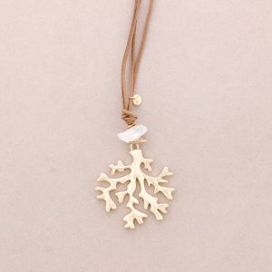 COLLAR CORAL BLANCO