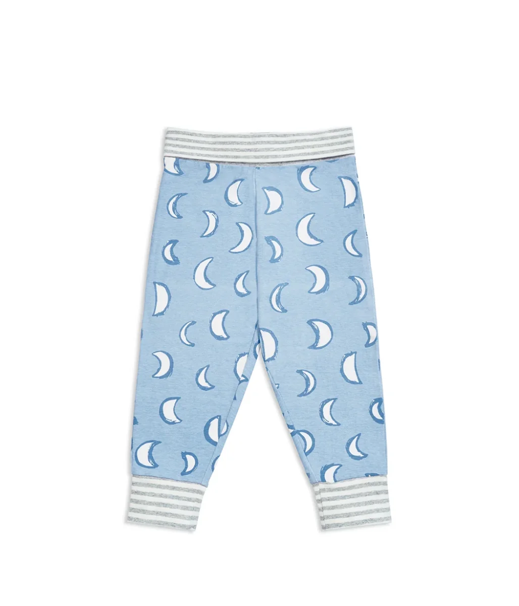 Conjunto de Pijama para Niños Manga Larga de Algodón Celeste Eclipse - Imagen 4