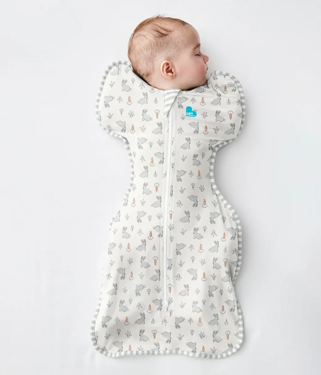 Swaddle Up™ 1.0 TOG Algodón Conejito Blanco
