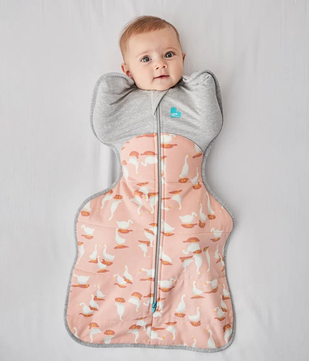 Swaddle Up™ 2.5 TOG Algodón Rosa Viejo Silly Goose - Imagen 6