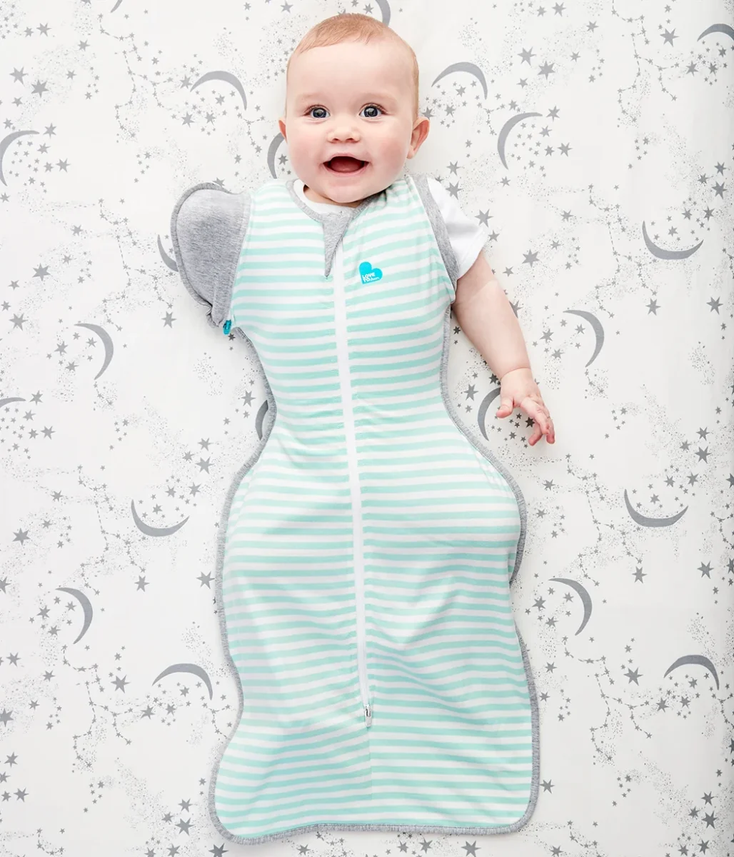 Swaddle Up™ Bolsa de transición 1.0 TOG Algodón Menta - Imagen 6