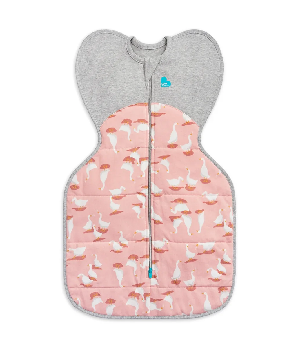 Swaddle Up™ 2.5 TOG Algodón Rosa Viejo Silly Goose - Imagen 3