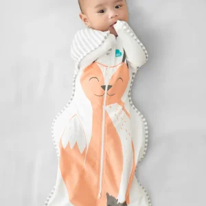 Swaddle Up™ 1.0 TOG Algodón Naranja Lyric The Fox™