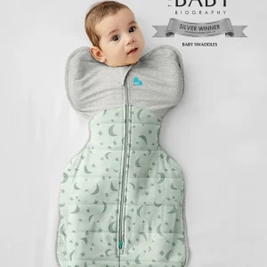 Swaddle Up™ 3.5 TOG Algodón Oliva Claro de Luna
