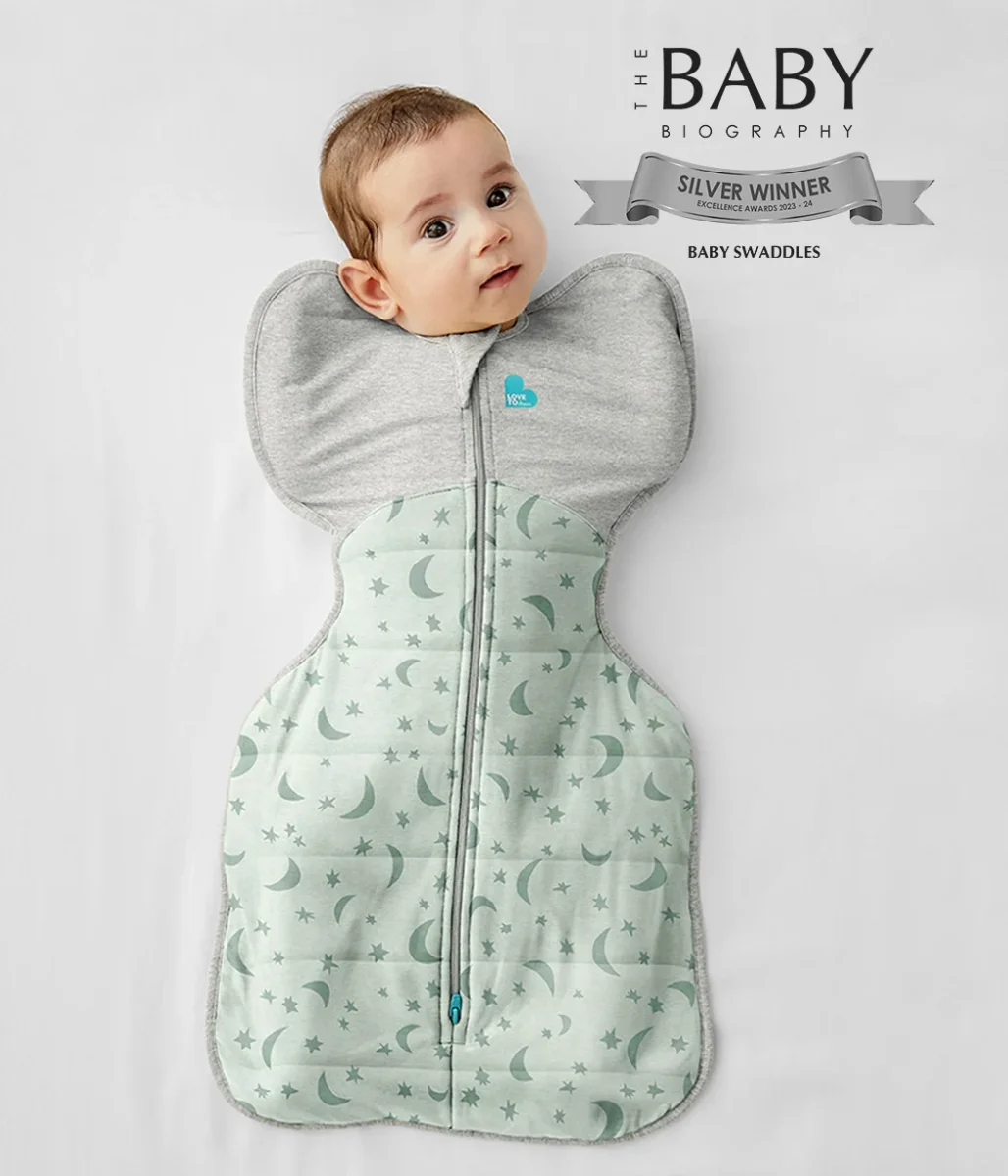 Swaddle Up™ 3.5 TOG Algodón Oliva Claro de Luna - Imagen 2
