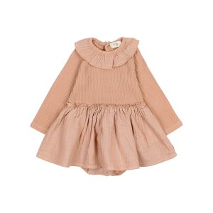 Vestido combinado lurex BB- BÚHO
