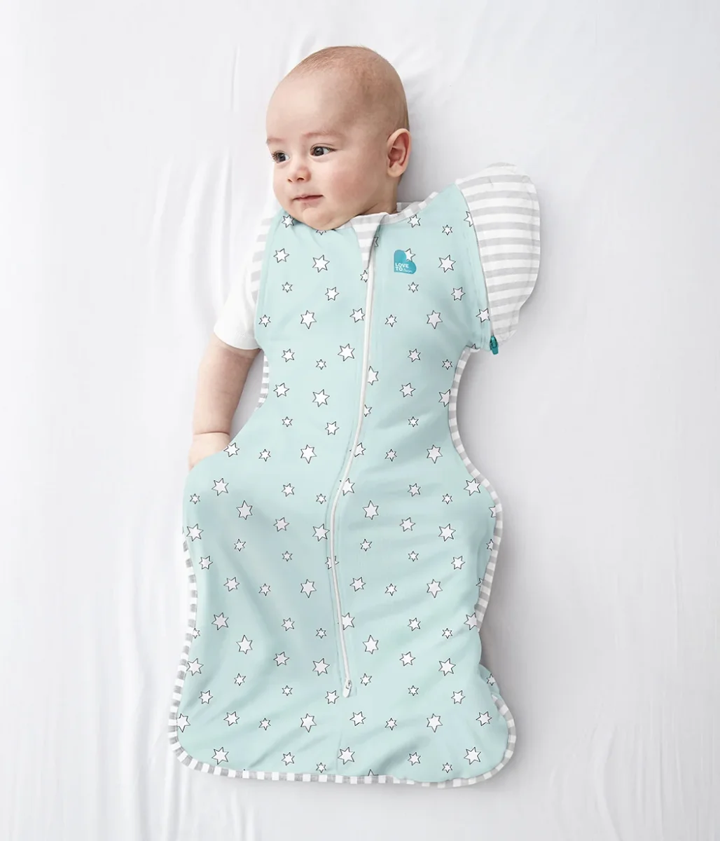 Swaddle Up™ Bolso de transición 0.2 TOG Viscosa de Bamboo Mint Superstar - Imagen 5