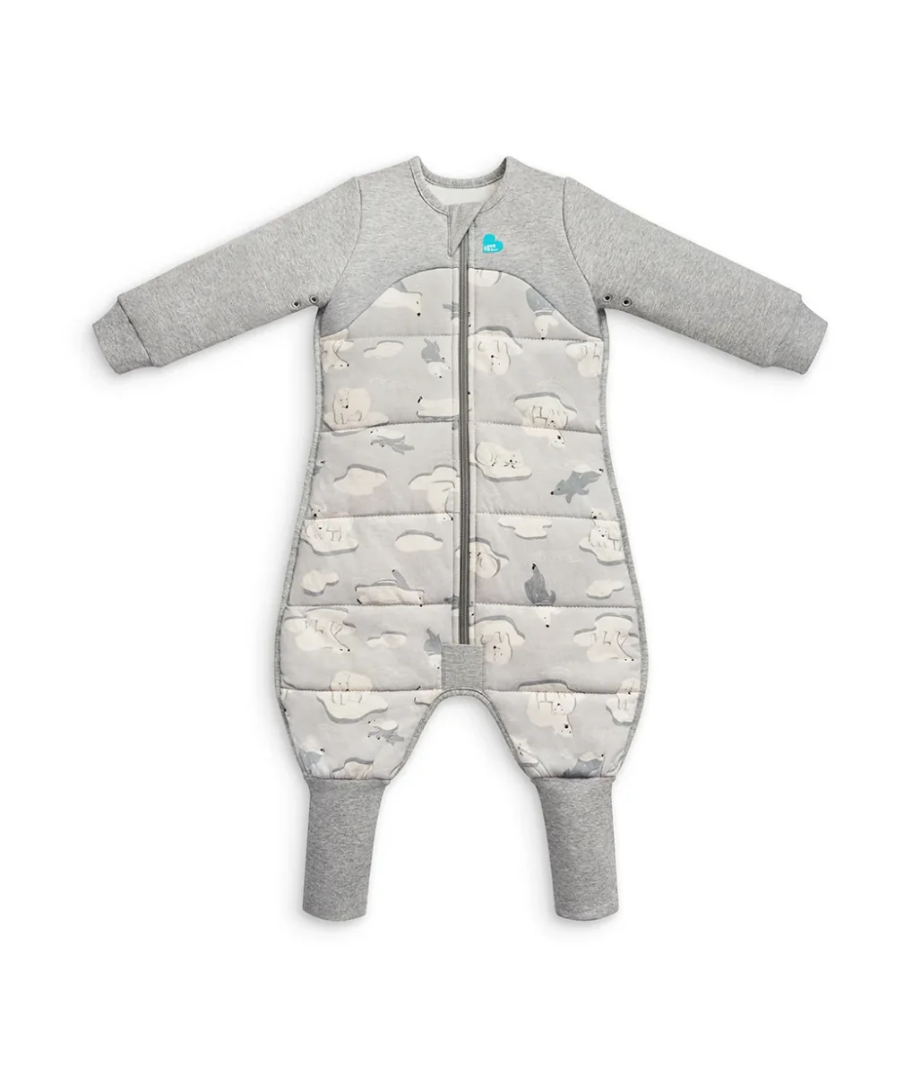 Pijama Manga Larga 3.5 TOG Algodón Gris Polo Sur - Imagen 3