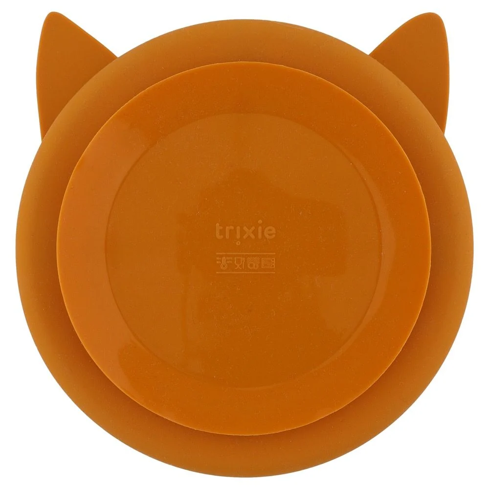 Plato compartimentado de silicona con ventosa Fox-TRIXIE - Imagen 3