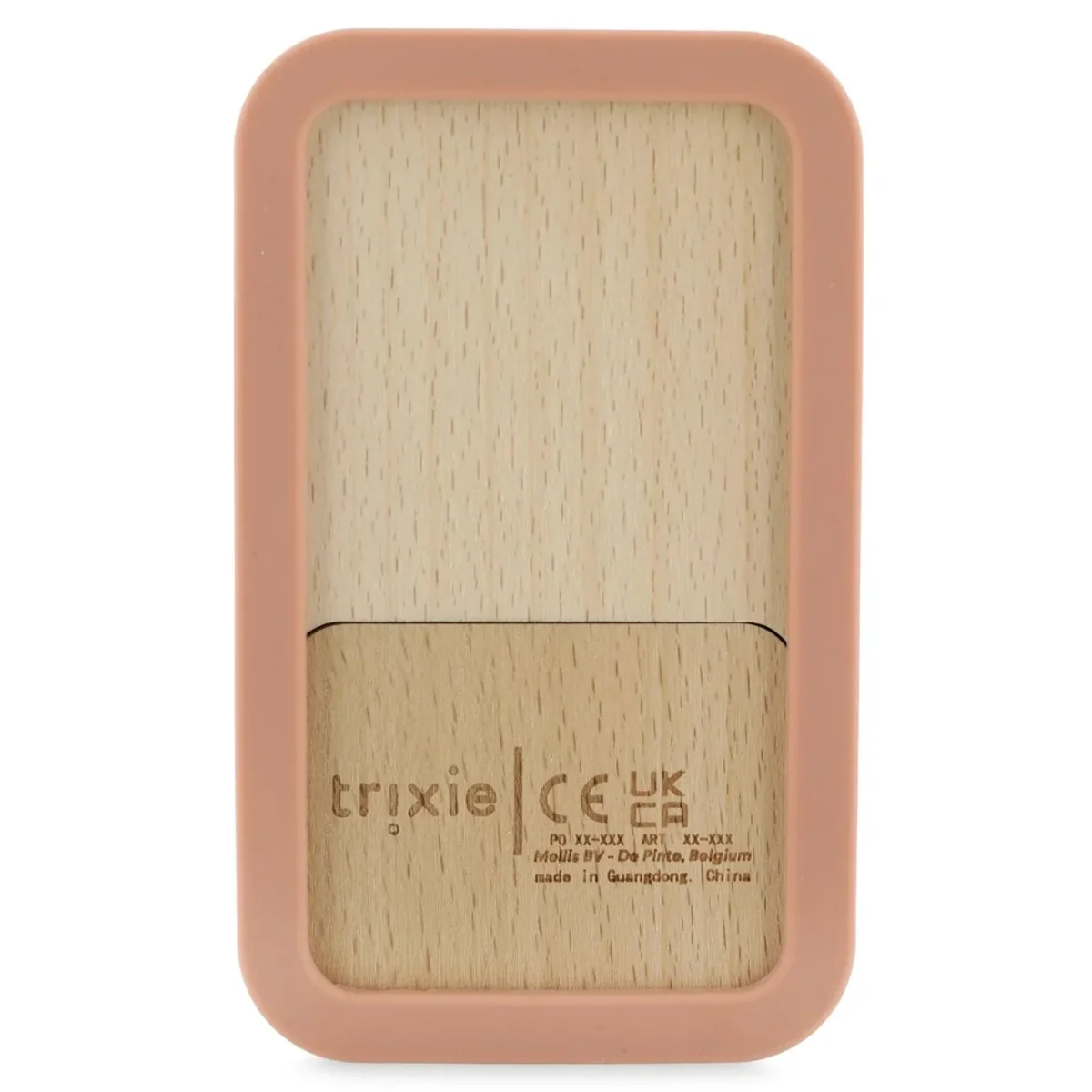Teléfono de silicona ya madera para Bebés Mrs Cat-TRIXIE - Imagen 3