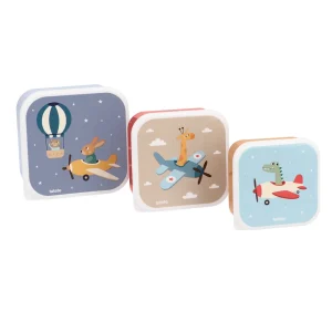 3 Fiambreras Globos y Aviones-TUTETE