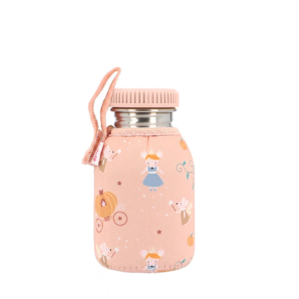 Botella de Acero con Funda 350ml Hadas Ratoncitas -TUTETE