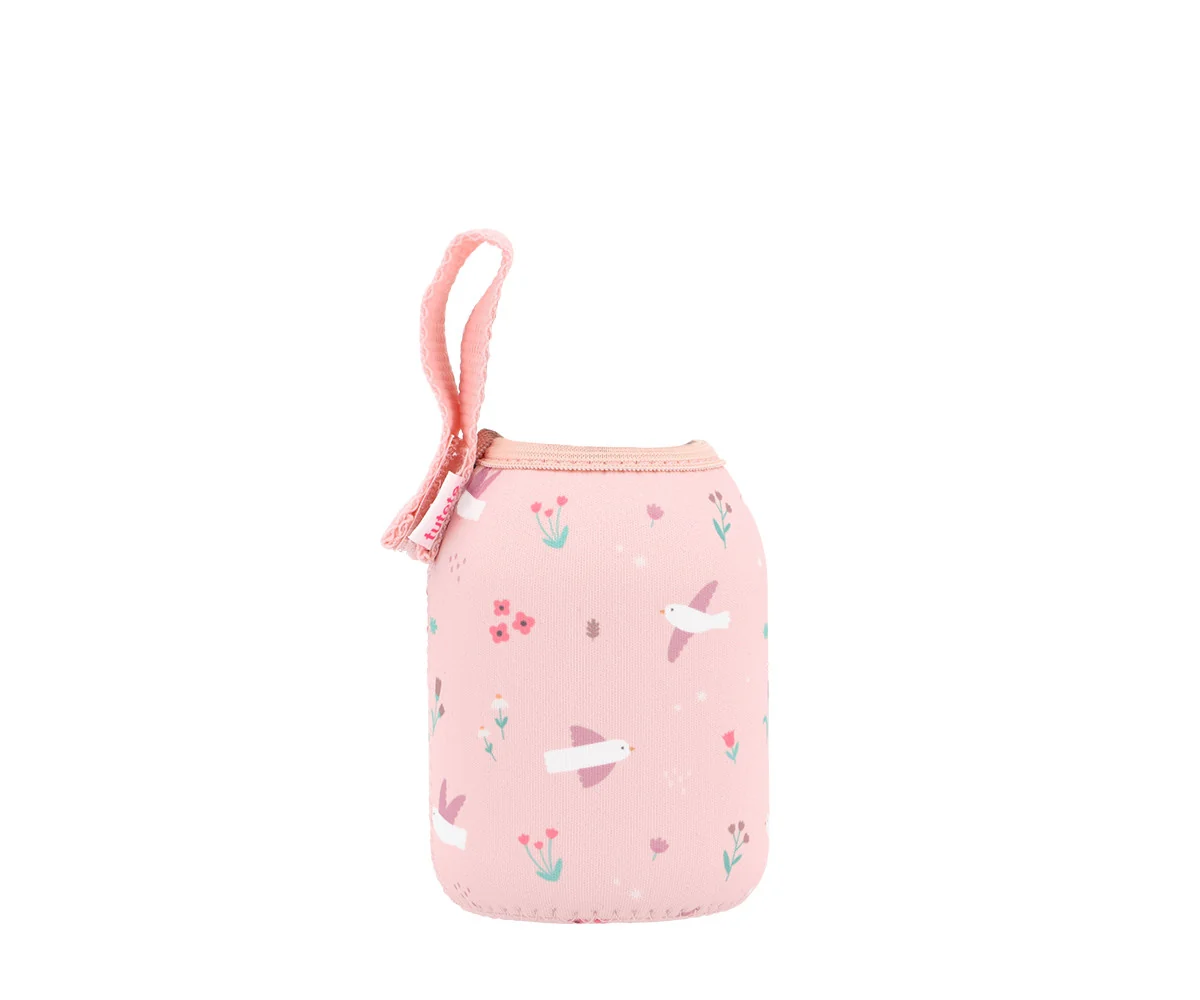 Botella de Acero con Funda 350ml Pajaritos en Flor -TUTETE - Imagen 3