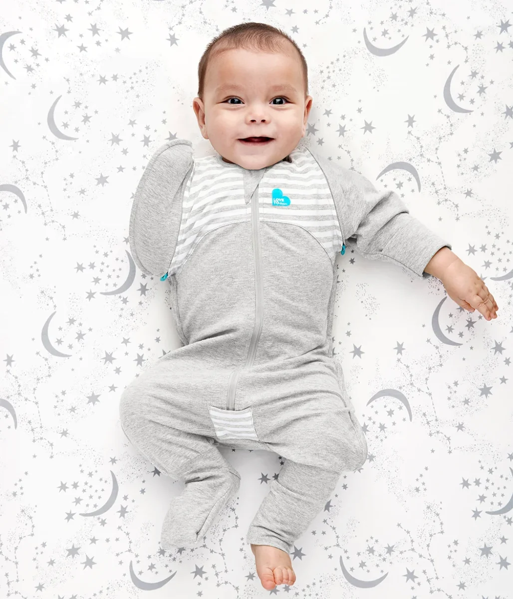 Swaddle Up™ Traje de transición 1.0 TOG Algodón Gris - Imagen 4