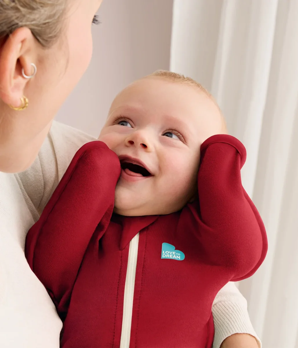 Swaddle Up™ Saco de arrullo 1.0 TOG Algodón Granate - Imagen 8